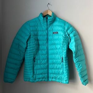 Patagonia Teal Nano Puff Jacket Size Medium